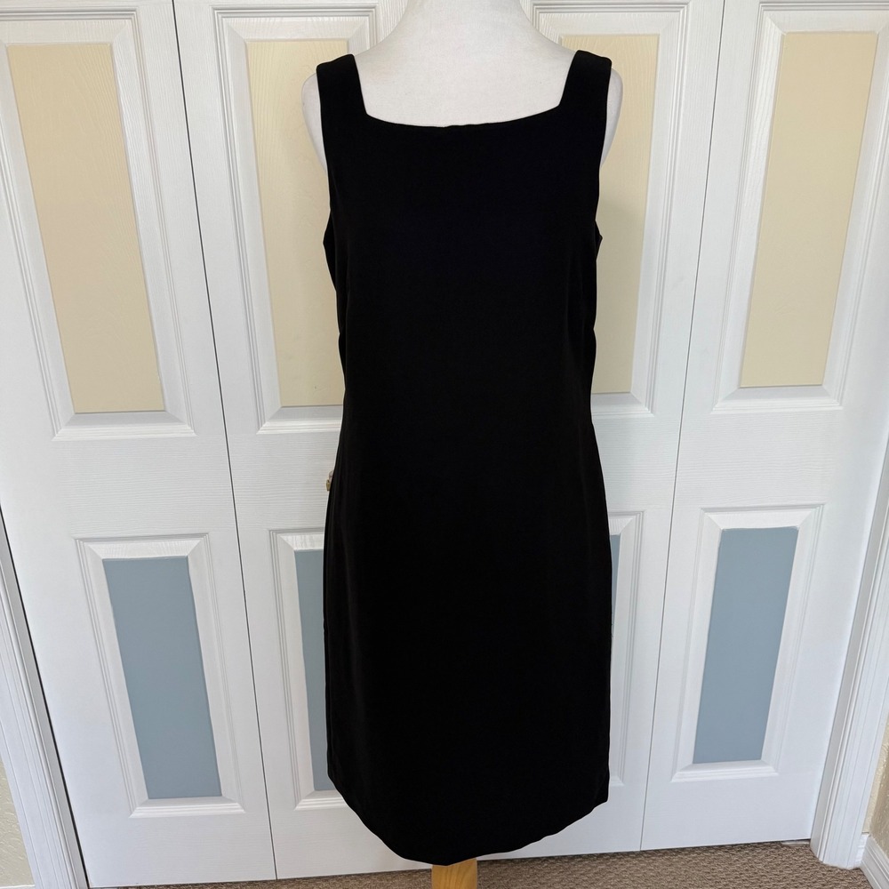 Vintage‎ Casual Corner Women's Size 8 Little Black Dress Classic Sheath